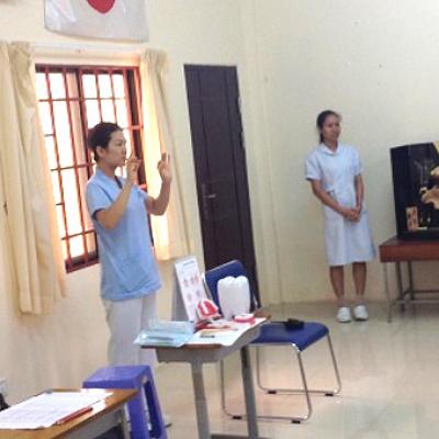 日本人学校の歯科検診